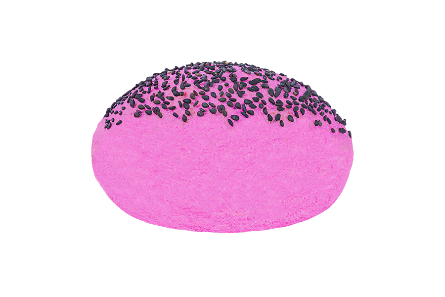 Pink bun